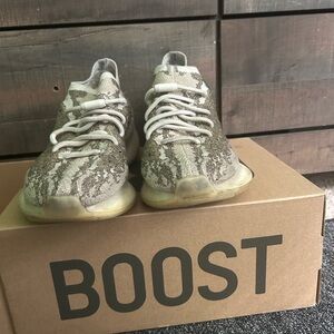 Adidas Boost Sneakers in Gray and Cream